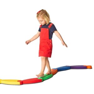 På leger på Gonge balancesti